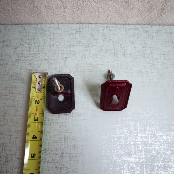 Hobby Lobby KEY Hole Shaped Metal Drawer Pull Cabinet Knob Keyhole Keys Draw - Picture 5 of 16